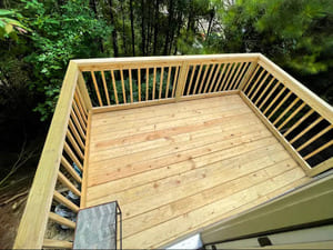Custom Decks, Covered Decks & Fences project